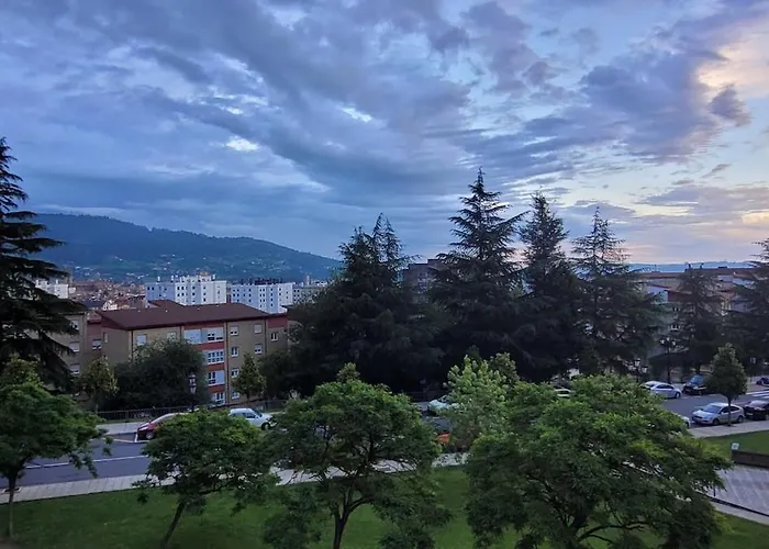 Con Cocina Abierta Y Vistas Verdes